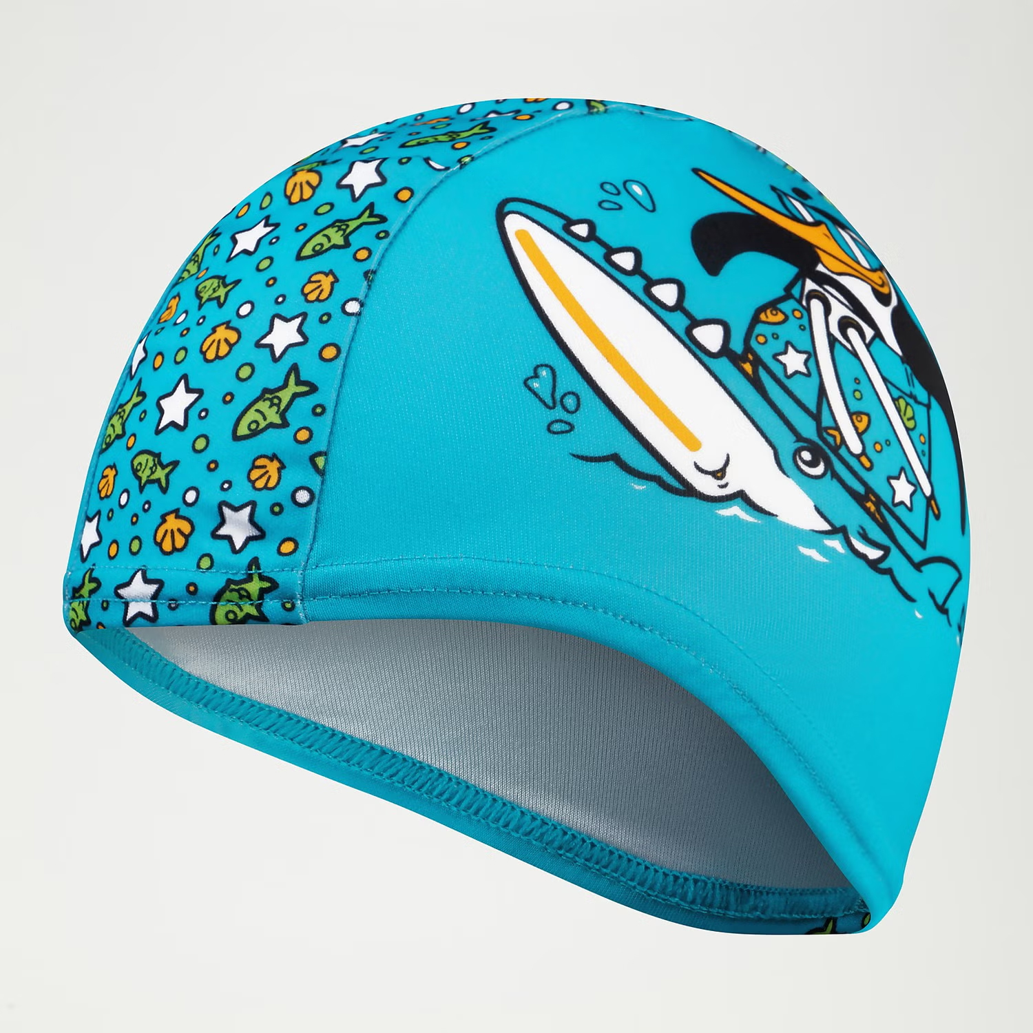Шапочка для плавания Speedo Printed Polyester детская, текстиль